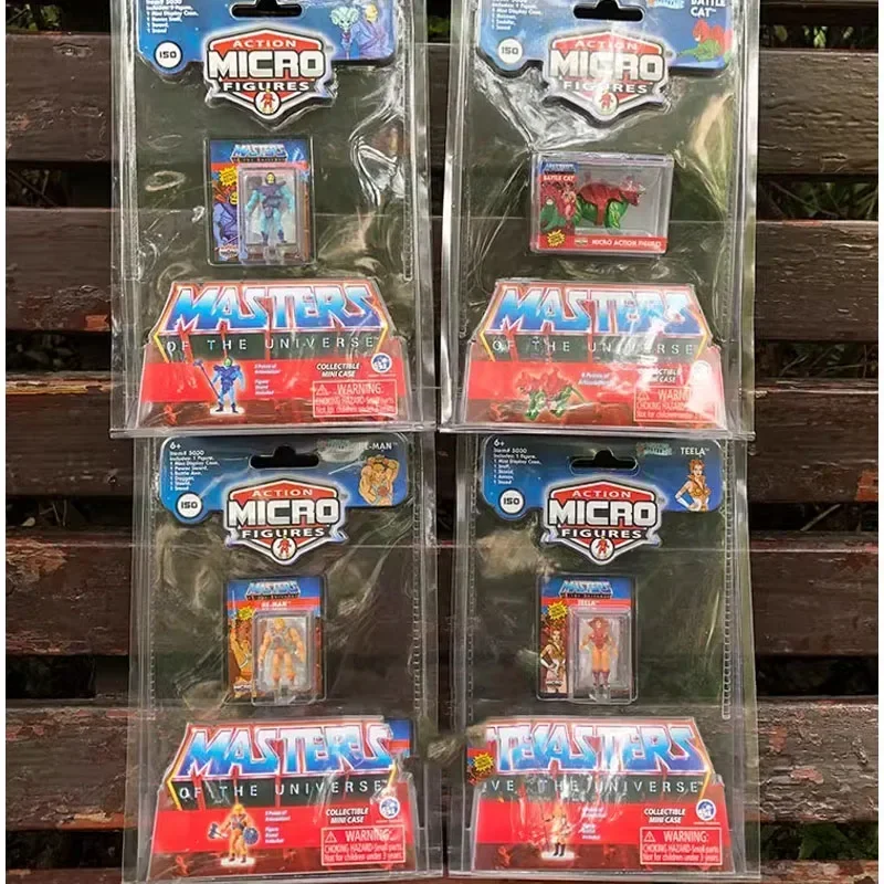 Vintage Collectible Figurines - ACTION MICRO FIGURES Miniaturees Cartoon Animation