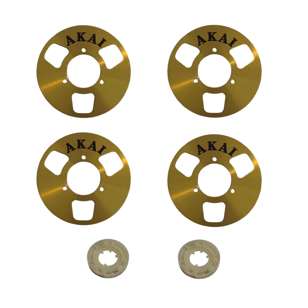 Cassette Tape Head - Custom Polished Metal (Aluminum) Reel To