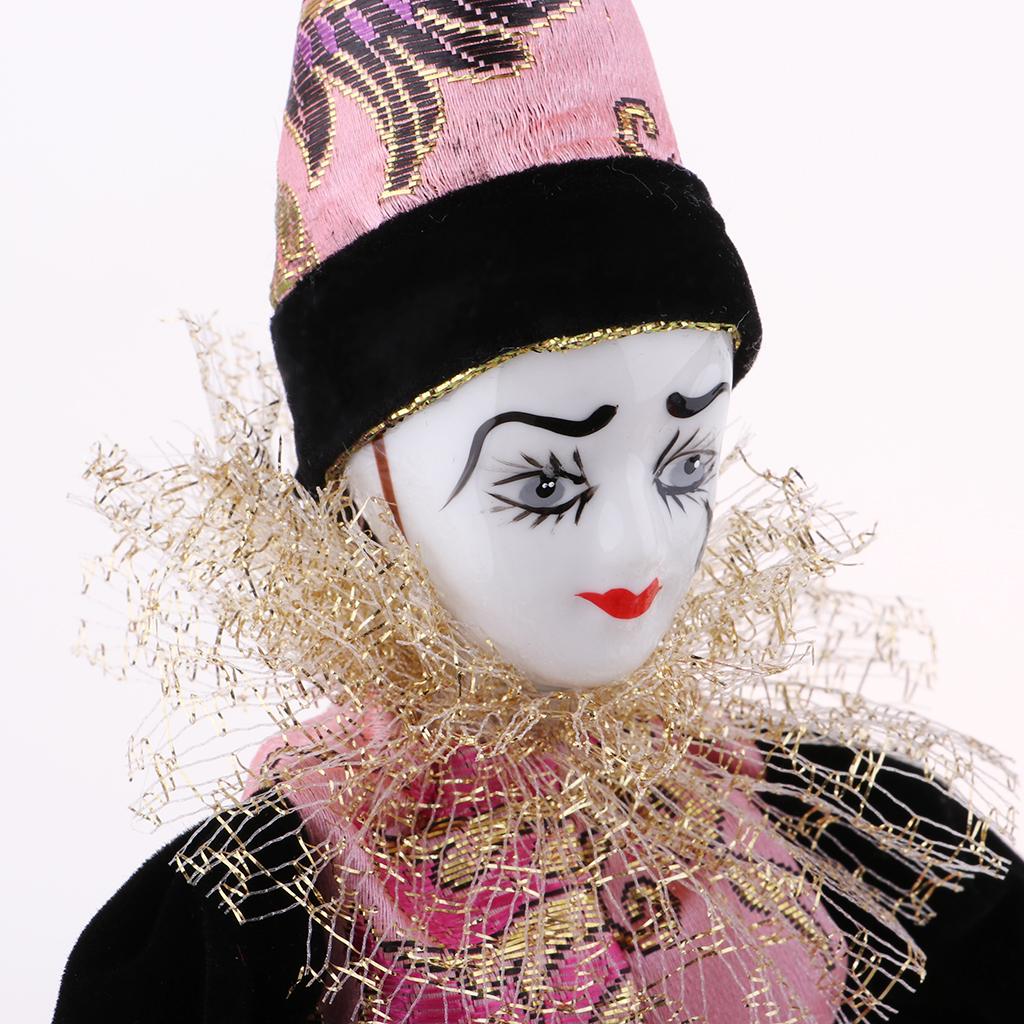 22cm Porcelain Clown Dolls Col - đánh giá và giá Vintage Collectible Porcelain Dolls