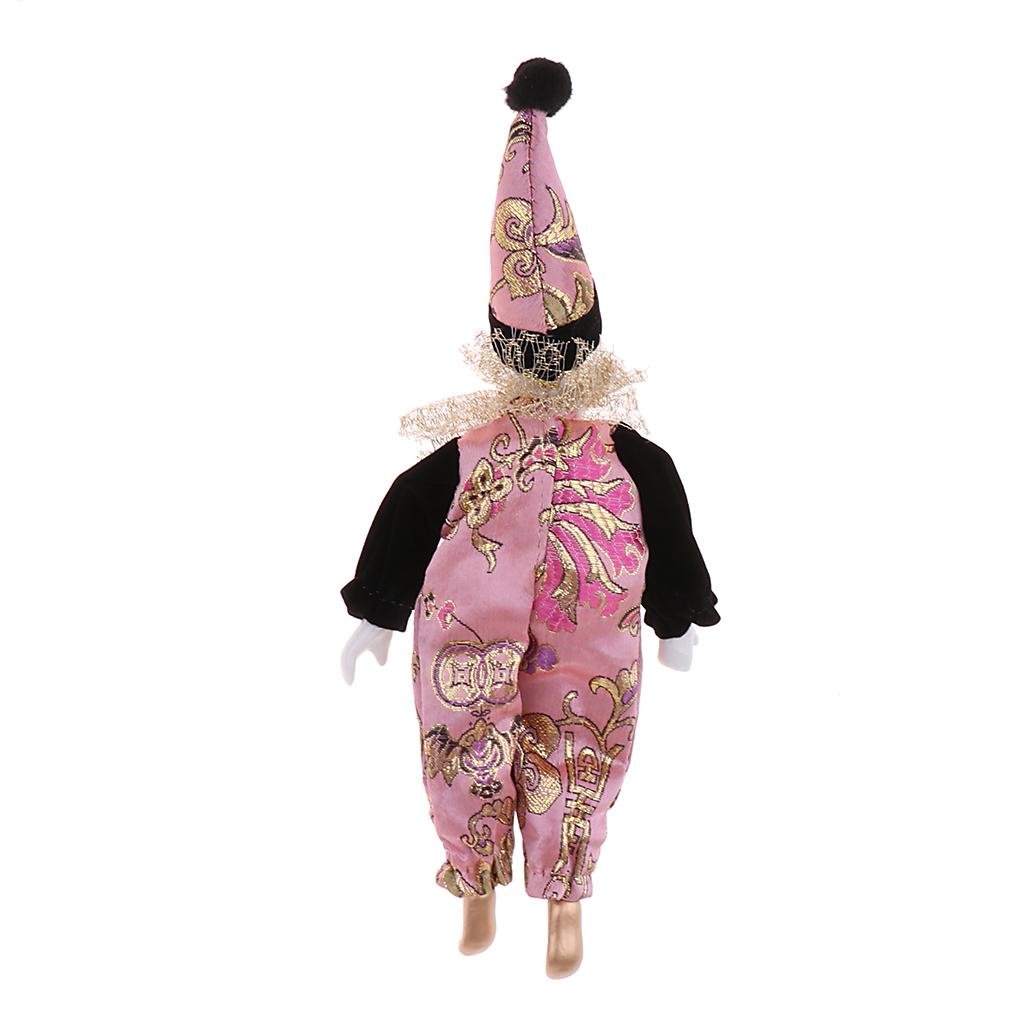22cm Porcelain Clown Dolls Col - đánh giá và giá Vintage Collectible Porcelain Dolls