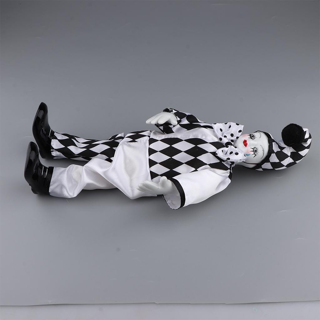 Funny Porcelain Clown Doll Vin - đánh giá và giá Vintage Collectible Porcelain Dolls