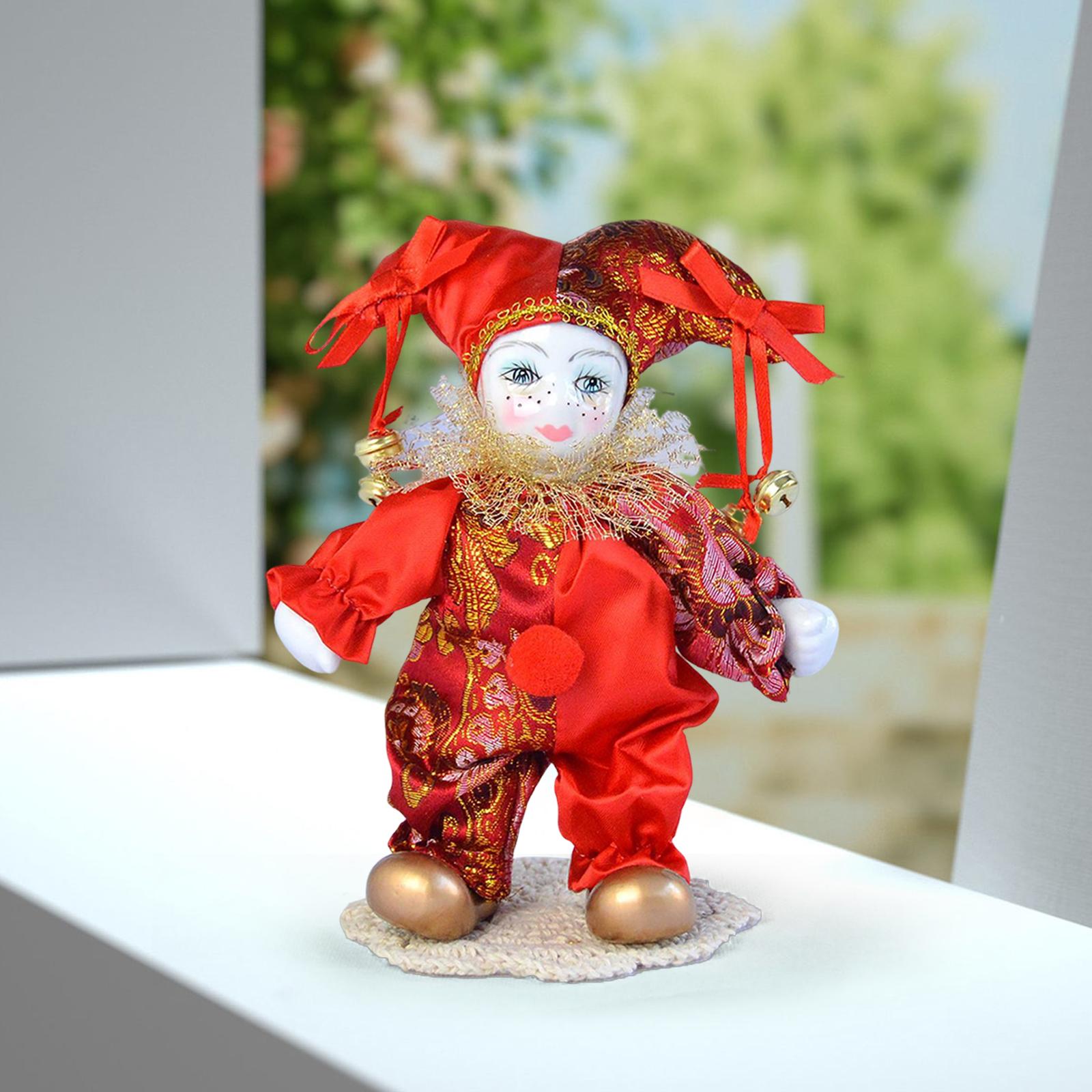 Vintage Harlequin Doll Antique - đánh giá và giá Vintage Collectible Porcelain Dolls