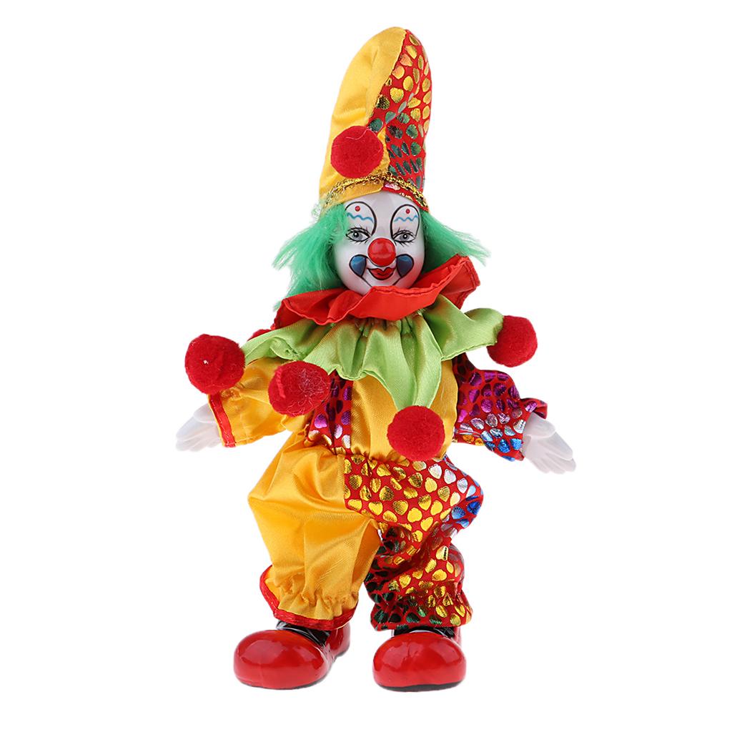 Clown Dolls Porcelain Handcraf - đánh giá và giá Vintage Collectible Porcelain Dolls