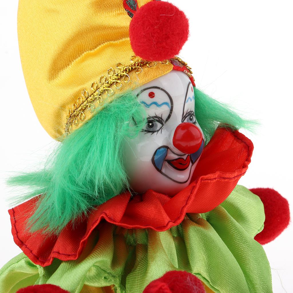 Clown Dolls Porcelain Handcraf - đánh giá và giá Vintage Collectible Porcelain Dolls