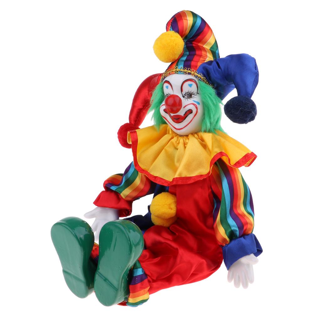 Handmade Porcelain Clown Dolls - đánh giá và giá Vintage Collectible Porcelain Dolls