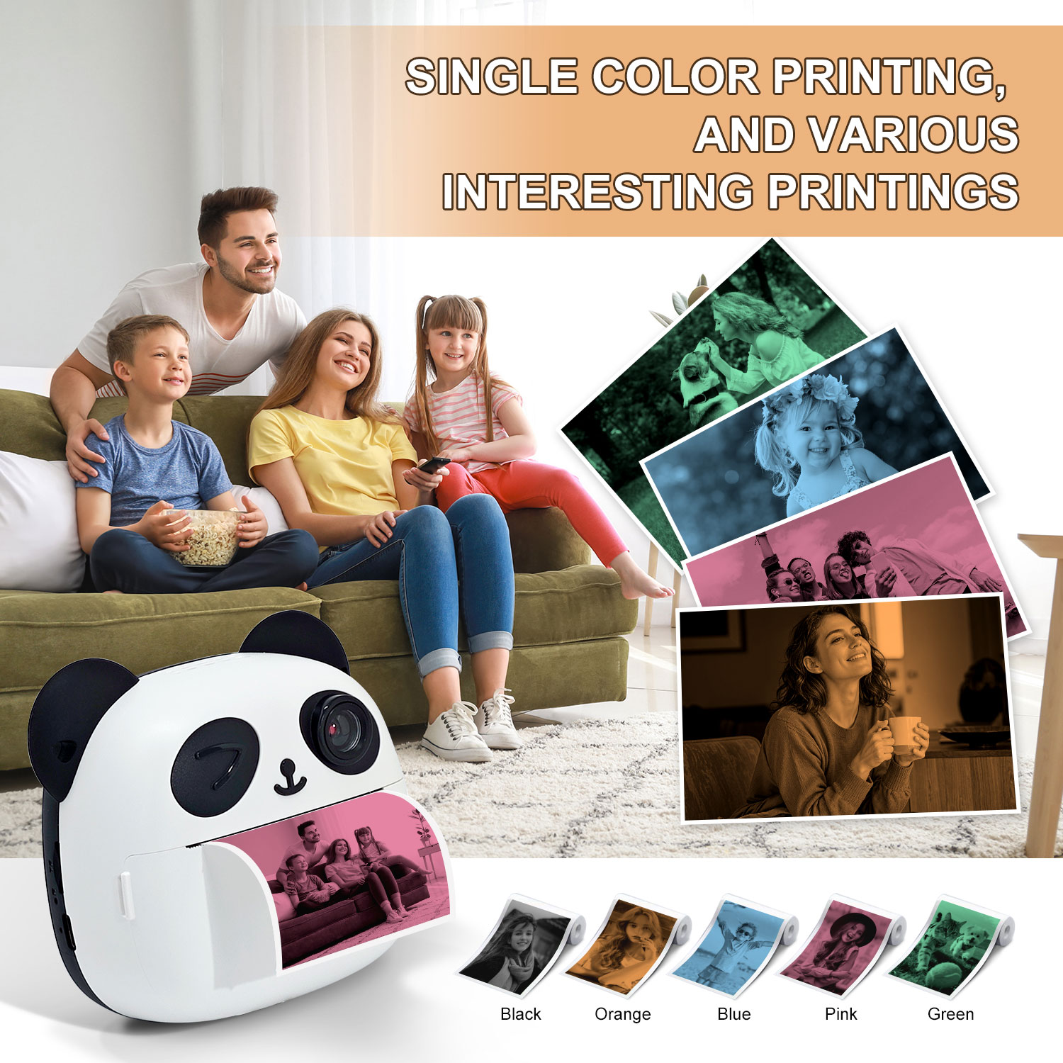 Collectible Retro Panda Print  - đánh giá và giá Collectible Vintage Cameras