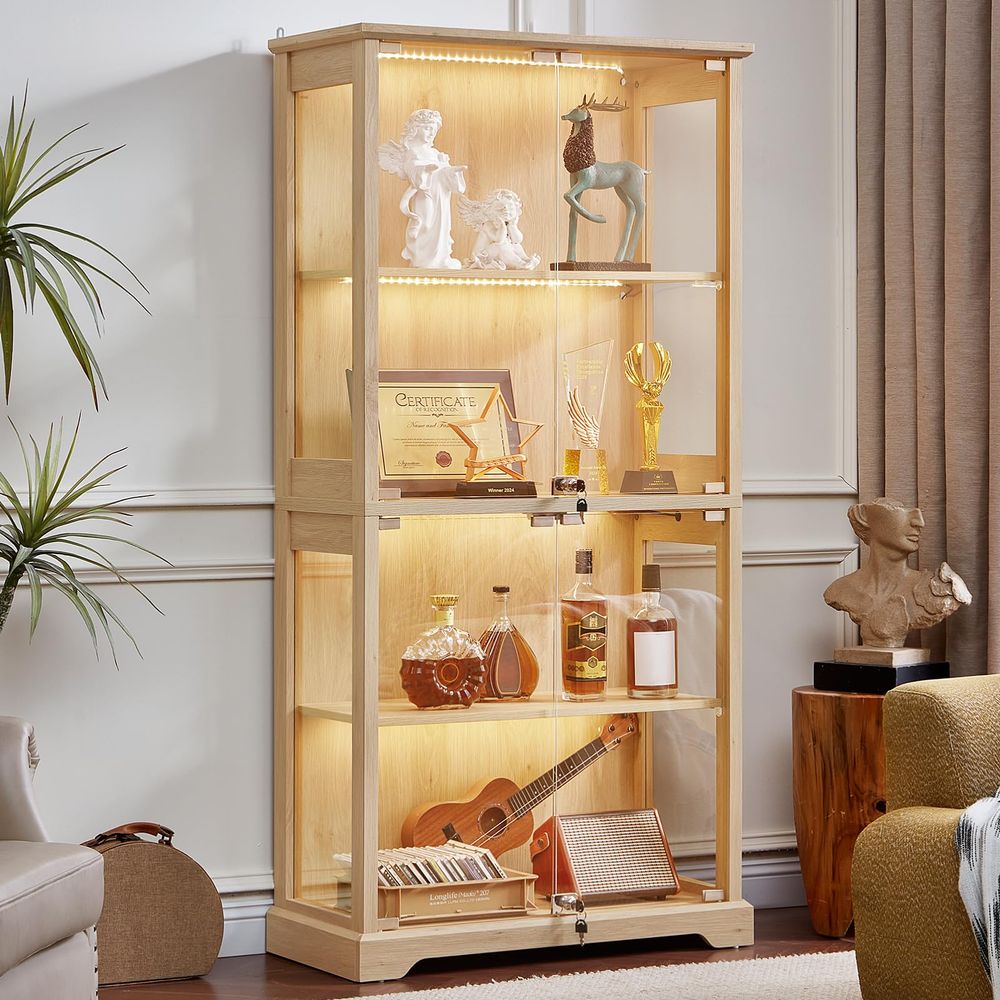 Farmhouse Glass Display Cabine - đánh giá và giá Collectible & Vintage Dolls For Wedding