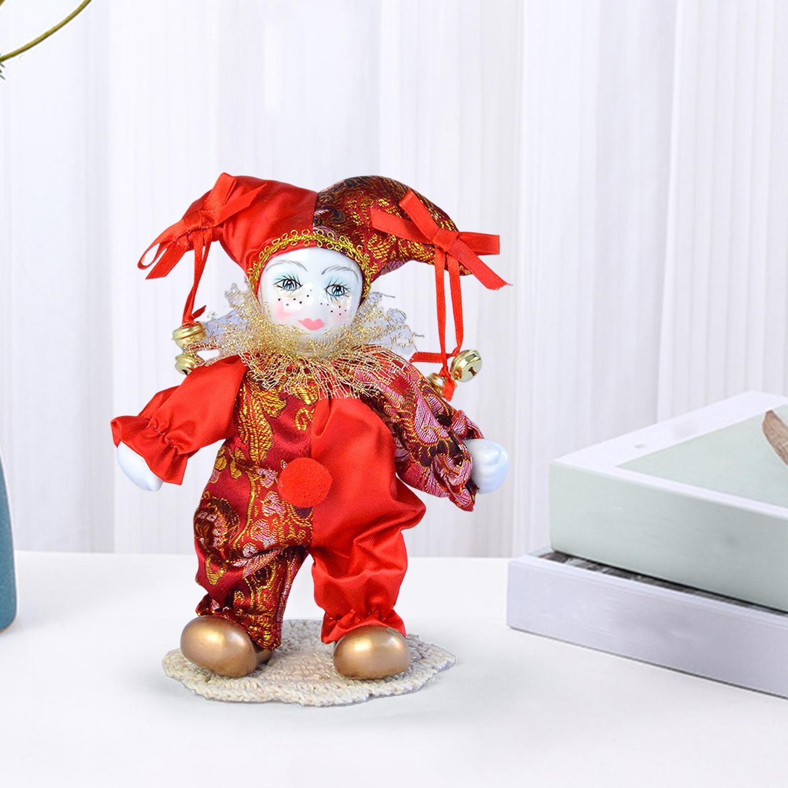 7 inch Clown dolls Display Ant - đánh giá và giá Vintage Collectible Porcelain Dolls