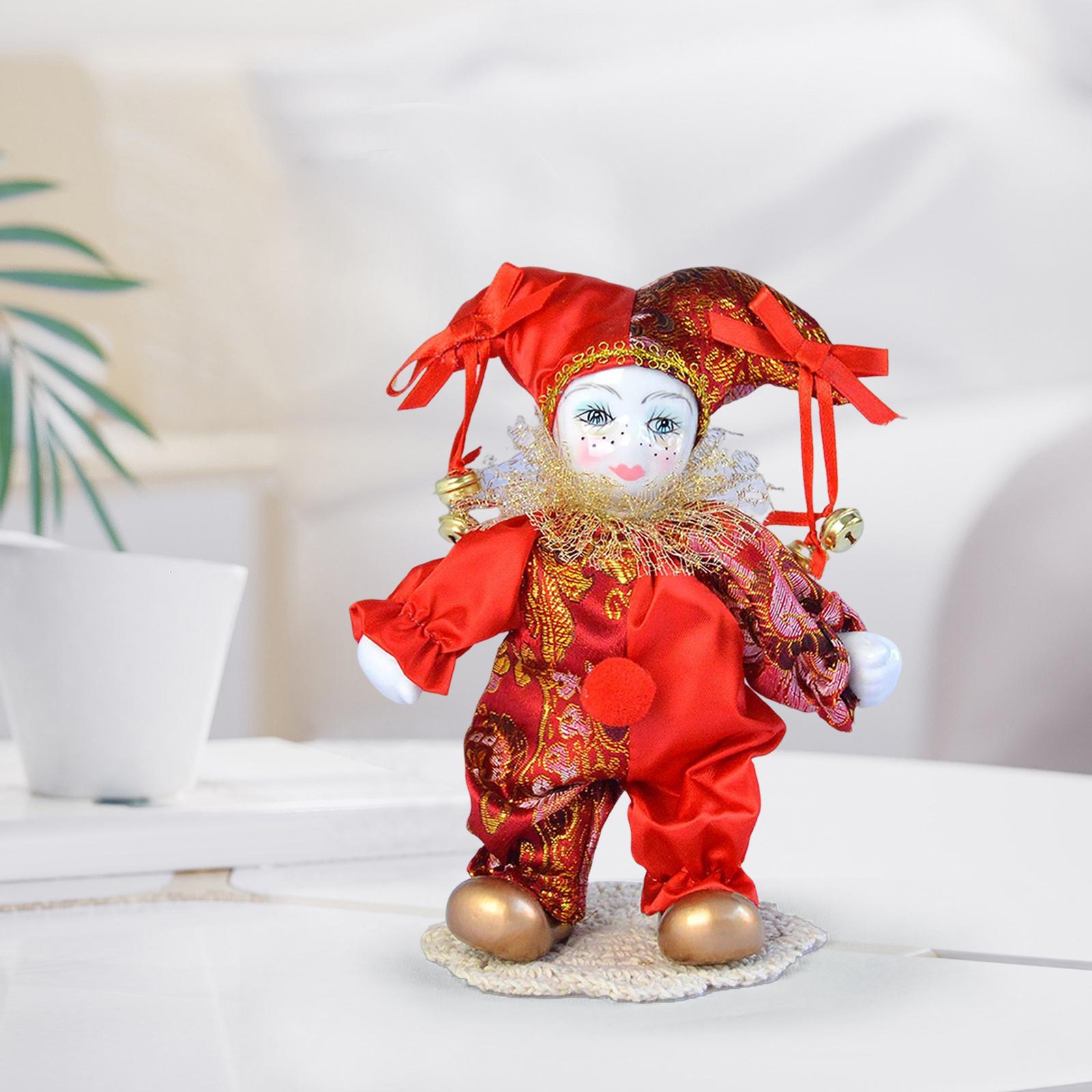 7 inch Clown dolls Display Ant - đánh giá và giá Vintage Collectible Porcelain Dolls
